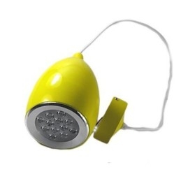 Lampada a sospensione globo in metallo dipinto, regolabile, 24,5 cm