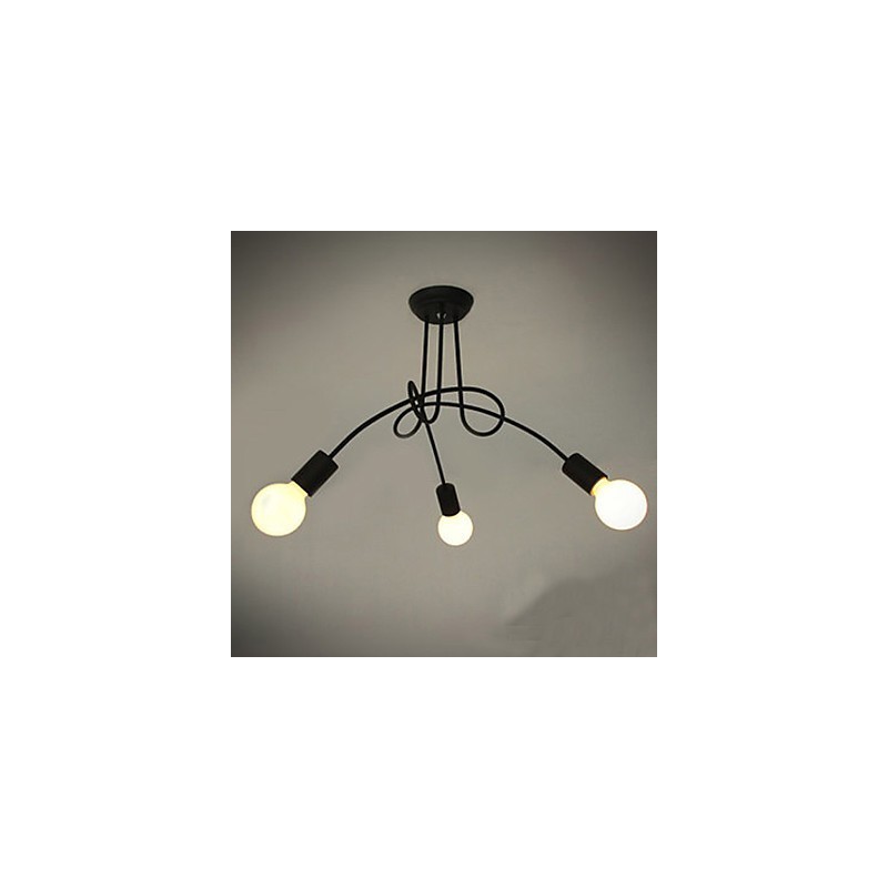 Lampadario moderno contemporaneo in metallo dipinto
