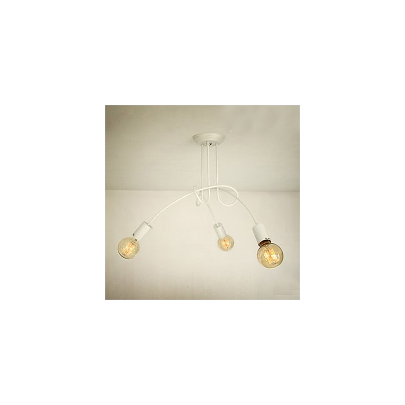 Lampadario moderno contemporaneo in metallo dipinto