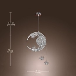 Lampada a sospensione Globe Mini in metallo galvanizzato argentato moderna