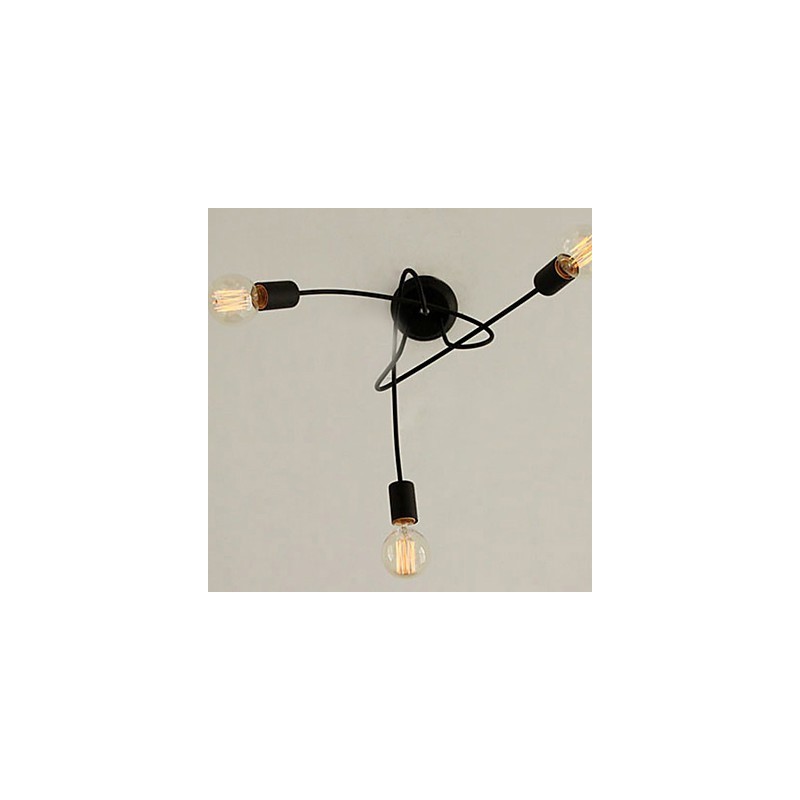 Lampadario moderno contemporaneo in metallo dipinto