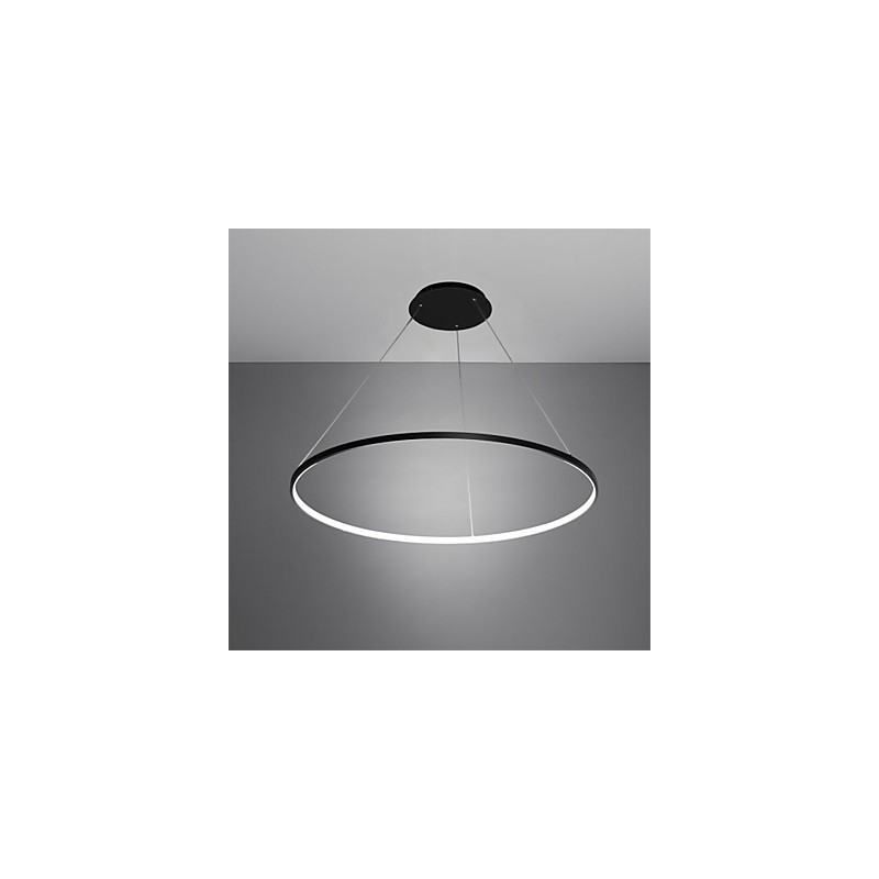 Lampada a sospensione LED dimmerabile ad anello moderna