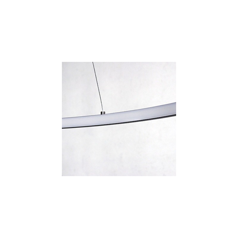 Lampada a sospensione LED dimmerabile ad anello moderna