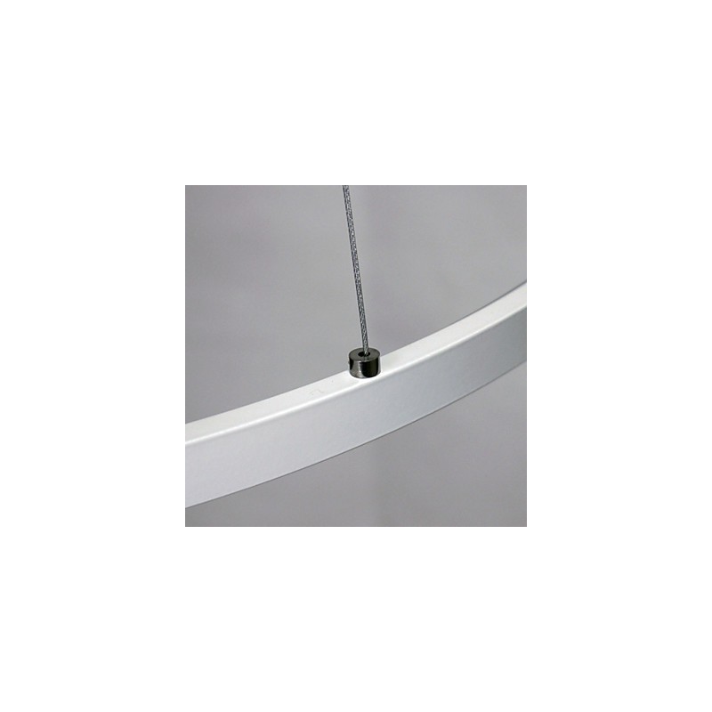 Lampada a sospensione LED dimmerabile ad anello moderna