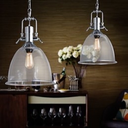 Lampada a sospensione in vetro mini moderna contemporanea