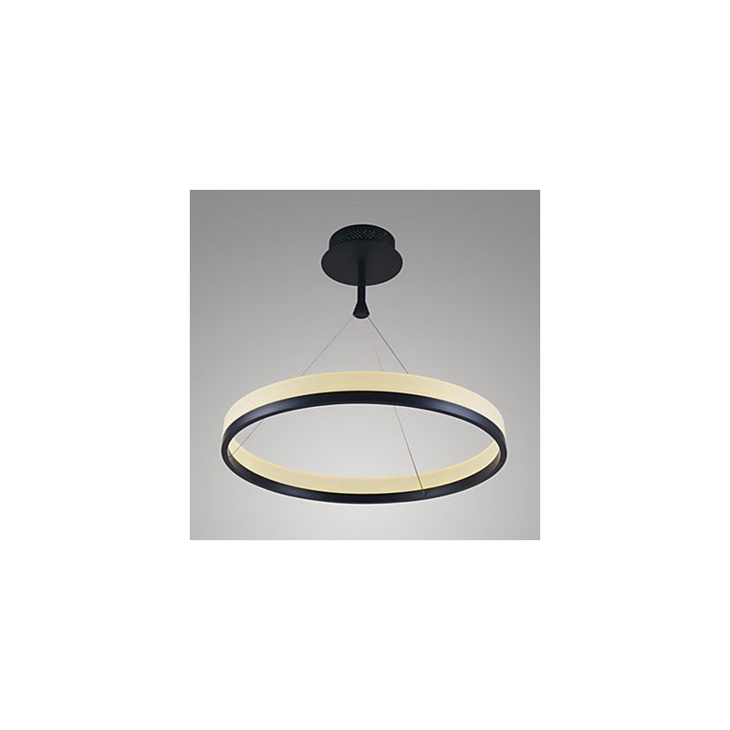 Lampada a sospensione lineare rotonda LED 36W in acrilico
