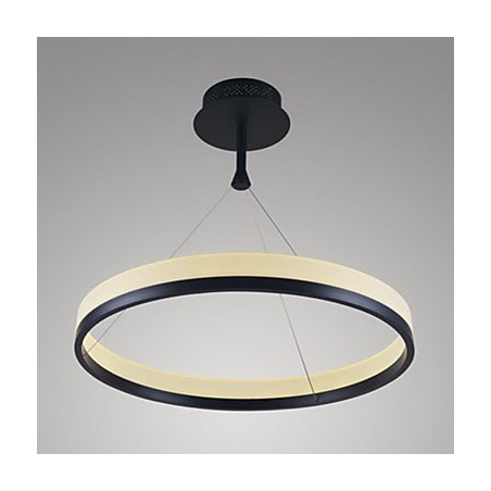 Lampada a sospensione lineare rotonda LED 36W in acrilico