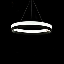 Lampada a sospensione lineare rotonda LED 36W in acrilico