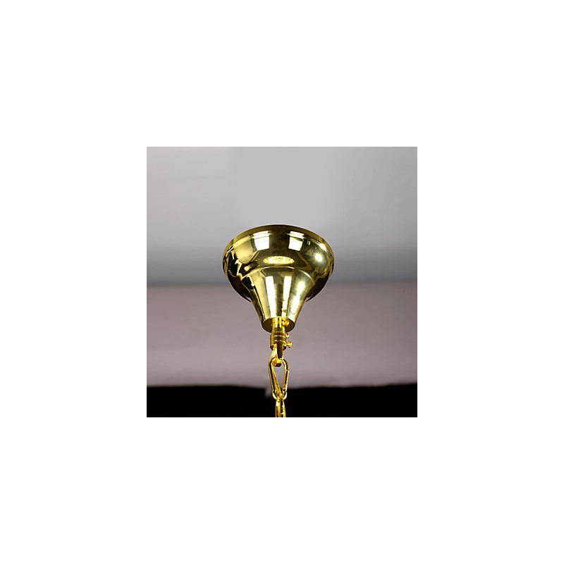Lampadario a corona in cristallo 6 luci stile europeo