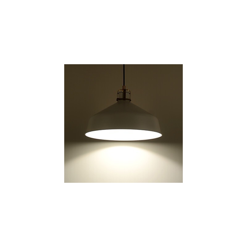 Lampada a sospensione moderna mini bianca con dettagli dorati