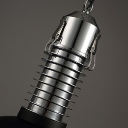 Lampadario a sospensione in metallo mini vintage classico tradizionale