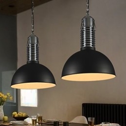 Lampadario a sospensione in metallo mini vintage classico tradizionale