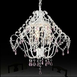 Lampada a sospensione in cristallo stile europeo da giardino