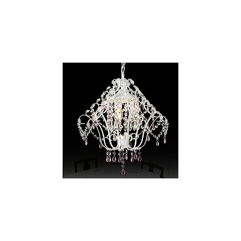 Lampada a sospensione in cristallo stile europeo da giardino