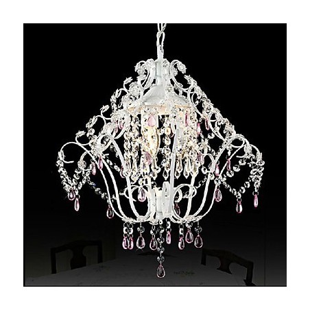 Lampada a sospensione in cristallo stile europeo da giardino