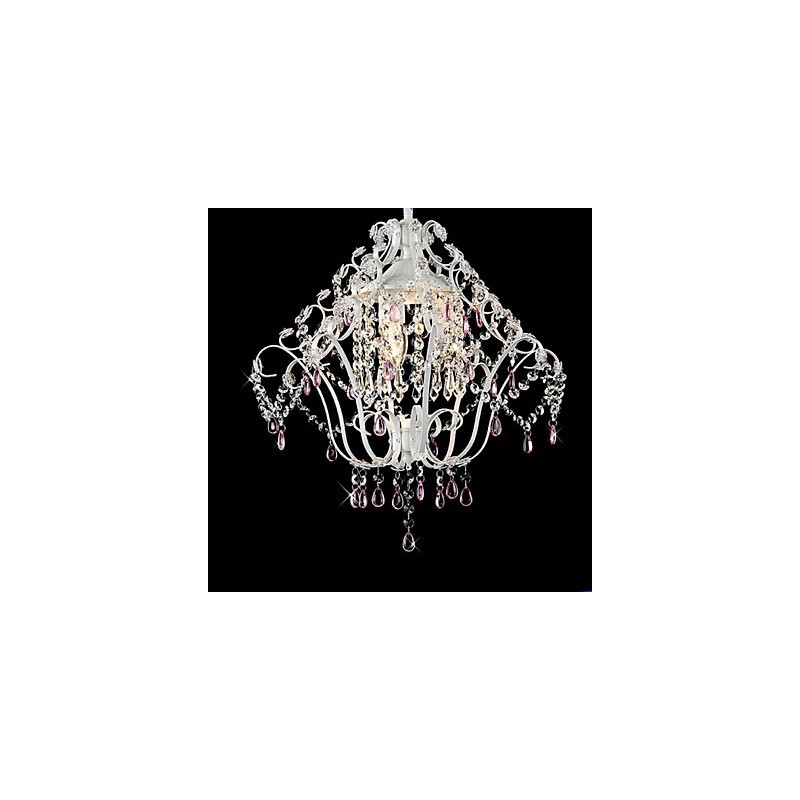 Lampada a sospensione in cristallo stile europeo da giardino