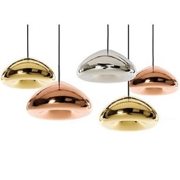 Lampada a sospensione moderna contemporanea in metallo e vetro con finitura dipinta