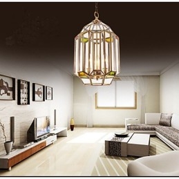 Lampada a sospensione color rame pieno