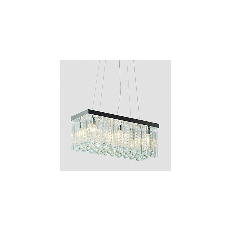 Lampadario moderno contemporaneo in cristallo
