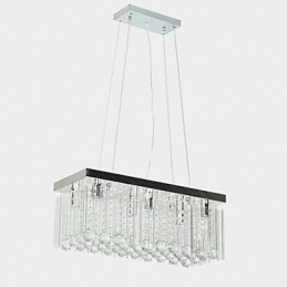 Lampadario moderno contemporaneo in cristallo