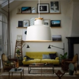 Lampada a sospensione moderna contemporanea in metallo