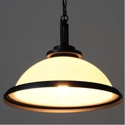 Lampada a sospensione Rustic Lodge in metallo verniciato nero