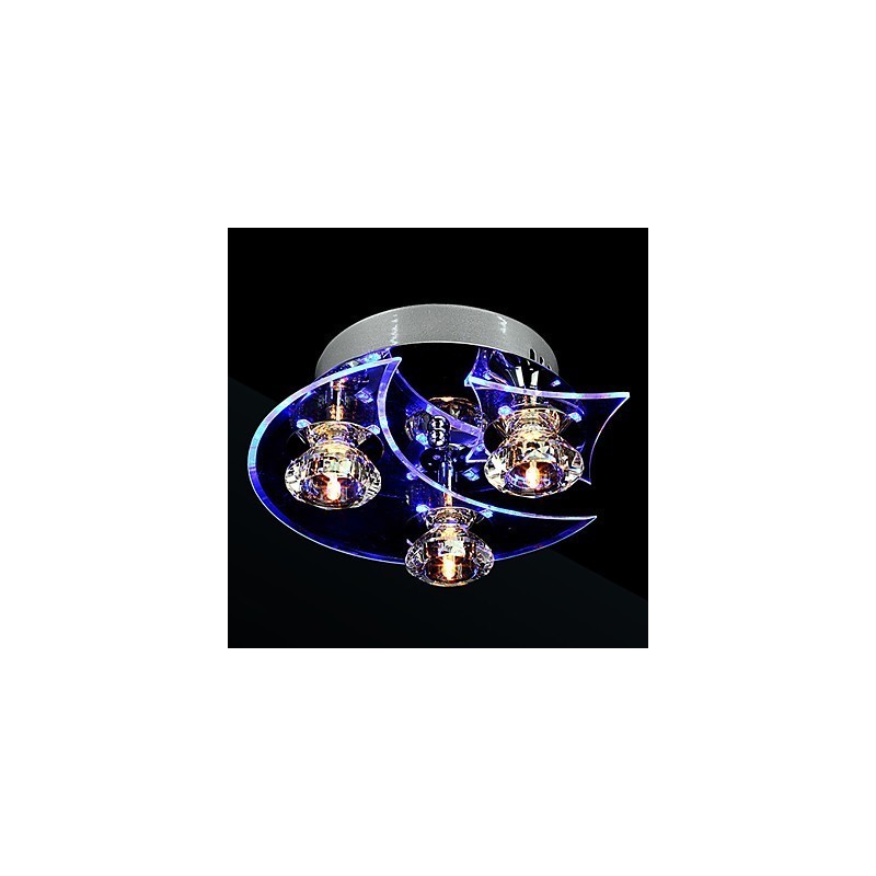 Lampadario moderno in cristallo Living 3 luci