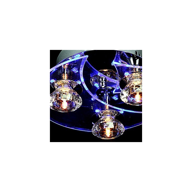 Lampadario moderno in cristallo Living 3 luci