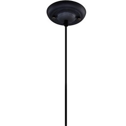 Lampada a sospensione classica vintage retrò in metallo e vetro trasparente 3 luci