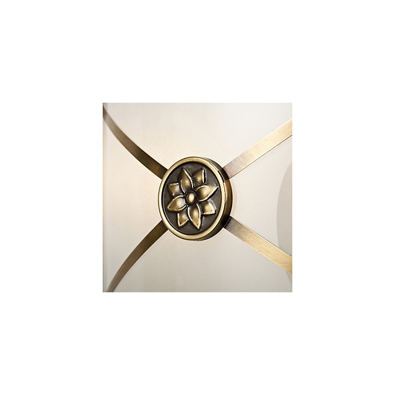Lampada a sospensione moderna in rame con design decorativo, 4 lampadine E26/E27