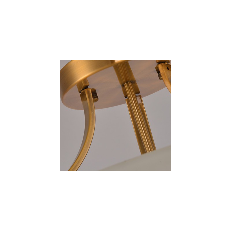 Lampada a sospensione rustica Lodge vintage mini in metallo dipinto, 3 luci E26/E27