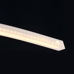 Lampada a sospensione LED moderna contemporanea cromata