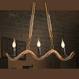 Lampadario a lanterna vintage retrò classico in metallo elettroplaccato