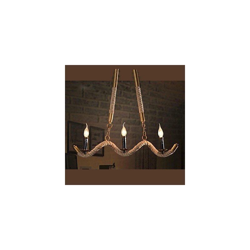 Lampadario a lanterna vintage retrò classico in metallo elettroplaccato