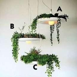 Lampada da terra nordica creativa in alluminio e lanterna per giardino senza base