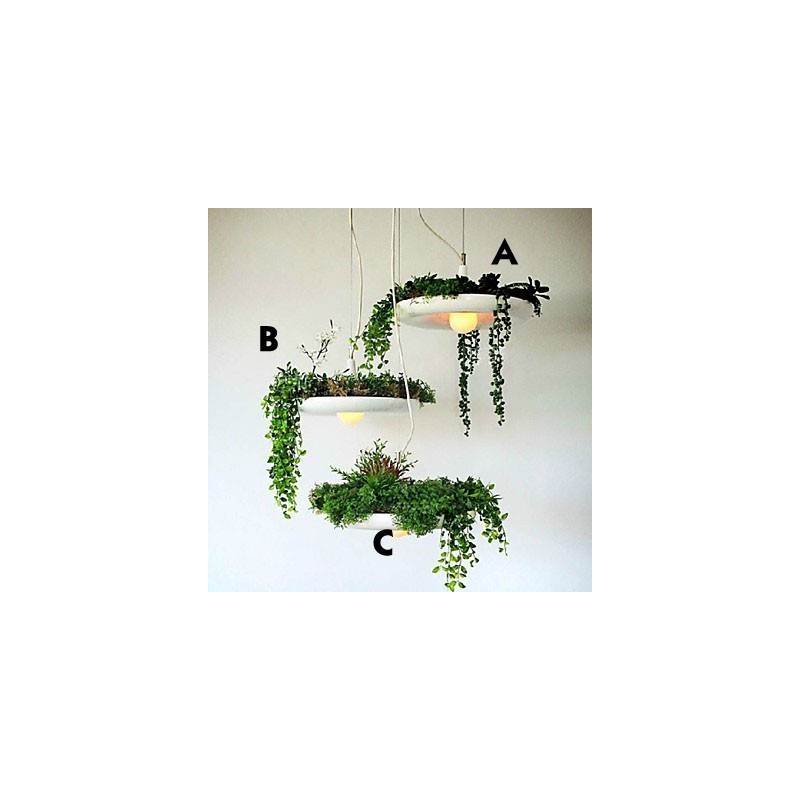 Lampada da terra nordica creativa in alluminio e lanterna per giardino senza base
