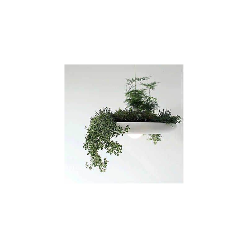 Lampada da terra nordica creativa in alluminio e lanterna per giardino senza base