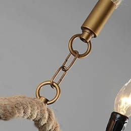 Lampadario a lanterna vintage retrò classico in metallo elettroplaccato