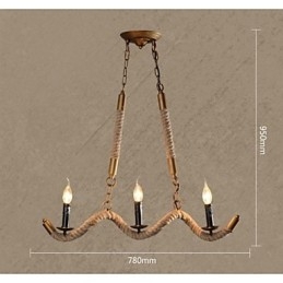 Lampadario a lanterna vintage retrò classico in metallo elettroplaccato