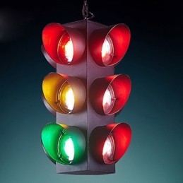 Lampada a sospensione LED Rustic Lodge in metallo verniciato