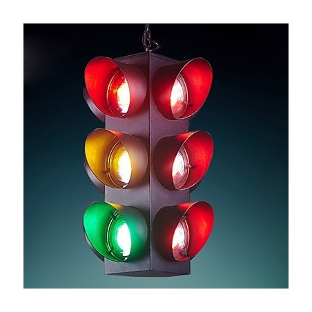 Lampada a sospensione LED Rustic Lodge in metallo verniciato