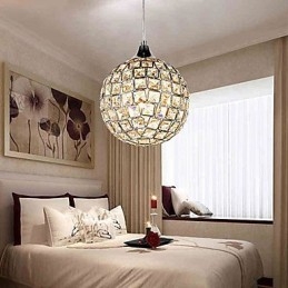 Lampada a sospensione moderna 1 luce in cristallo