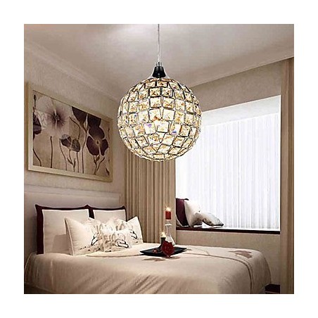 Lampada a sospensione moderna 1 luce in cristallo