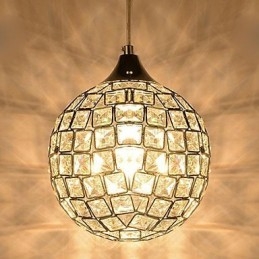 Lampada a sospensione moderna 1 luce in cristallo