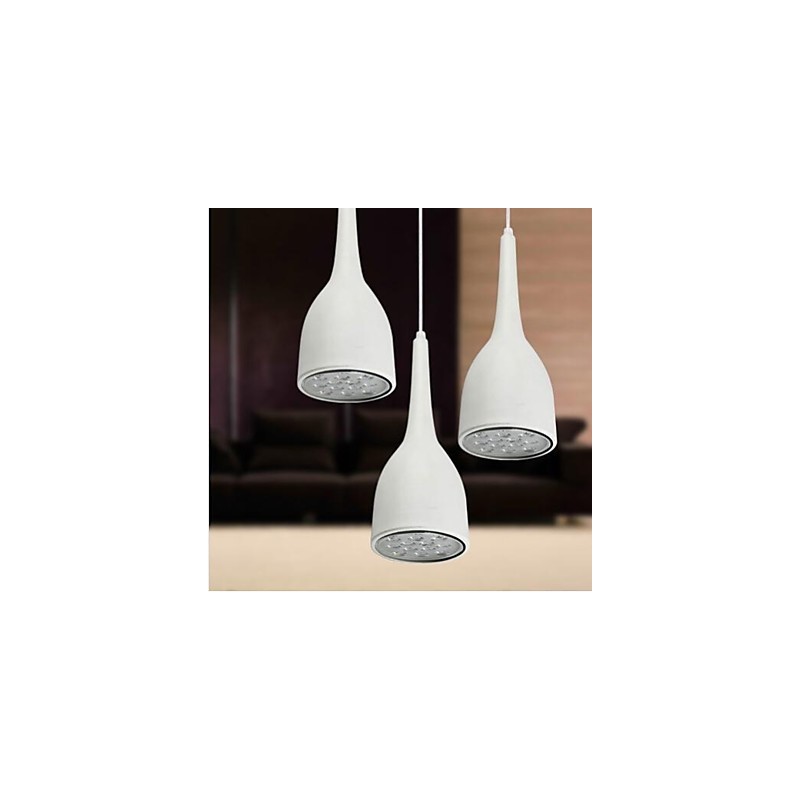 Lampada a sospensione globo in metallo dipinto moderna