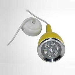 Lampada a sospensione globo in metallo dipinto moderna