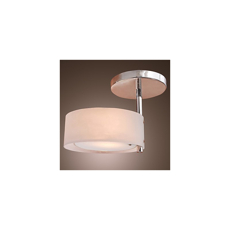 Lampadario a filo moderno contemporaneo in metallo cromato mini