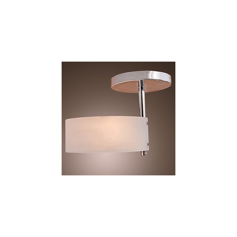Lampadario a filo moderno contemporaneo in metallo cromato mini