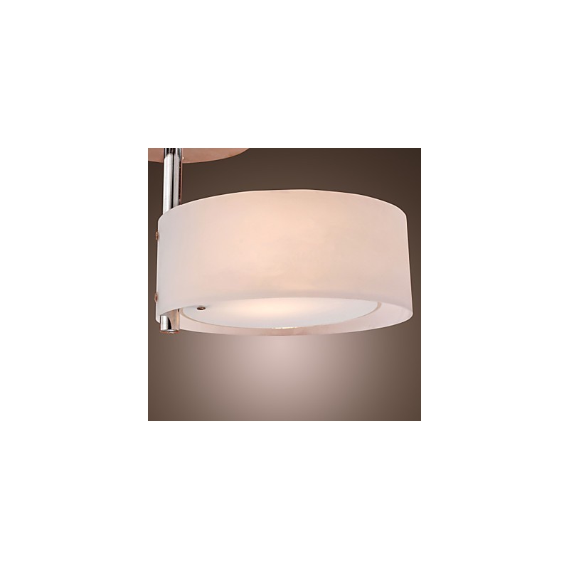 Lampadario a filo moderno contemporaneo in metallo cromato mini