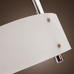 Lampadario a filo moderno contemporaneo in metallo cromato mini